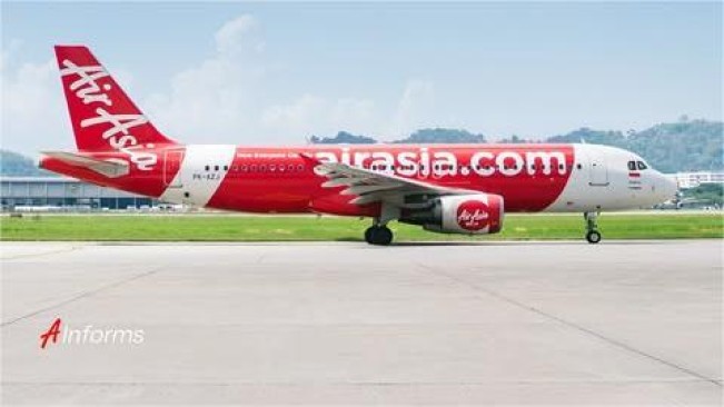 Pesawat AirAsia. (IG AirAsia Indonesia)
